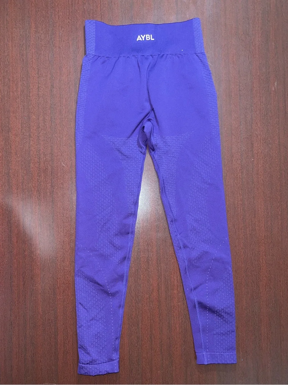 AYBL Purple High-Waist Active Leggings - Picture 3 of 3